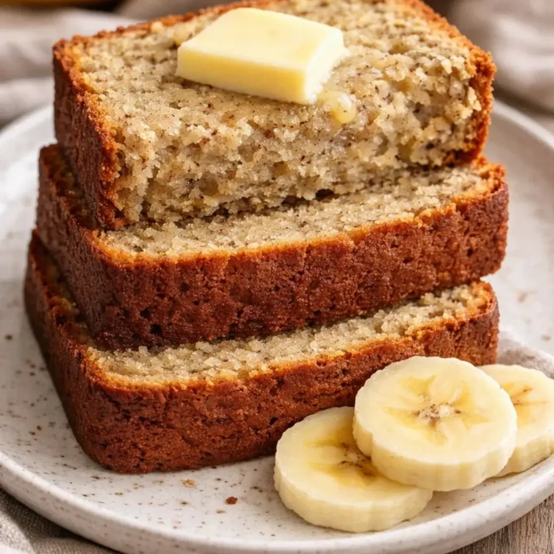 Easy Moist Banana Bread