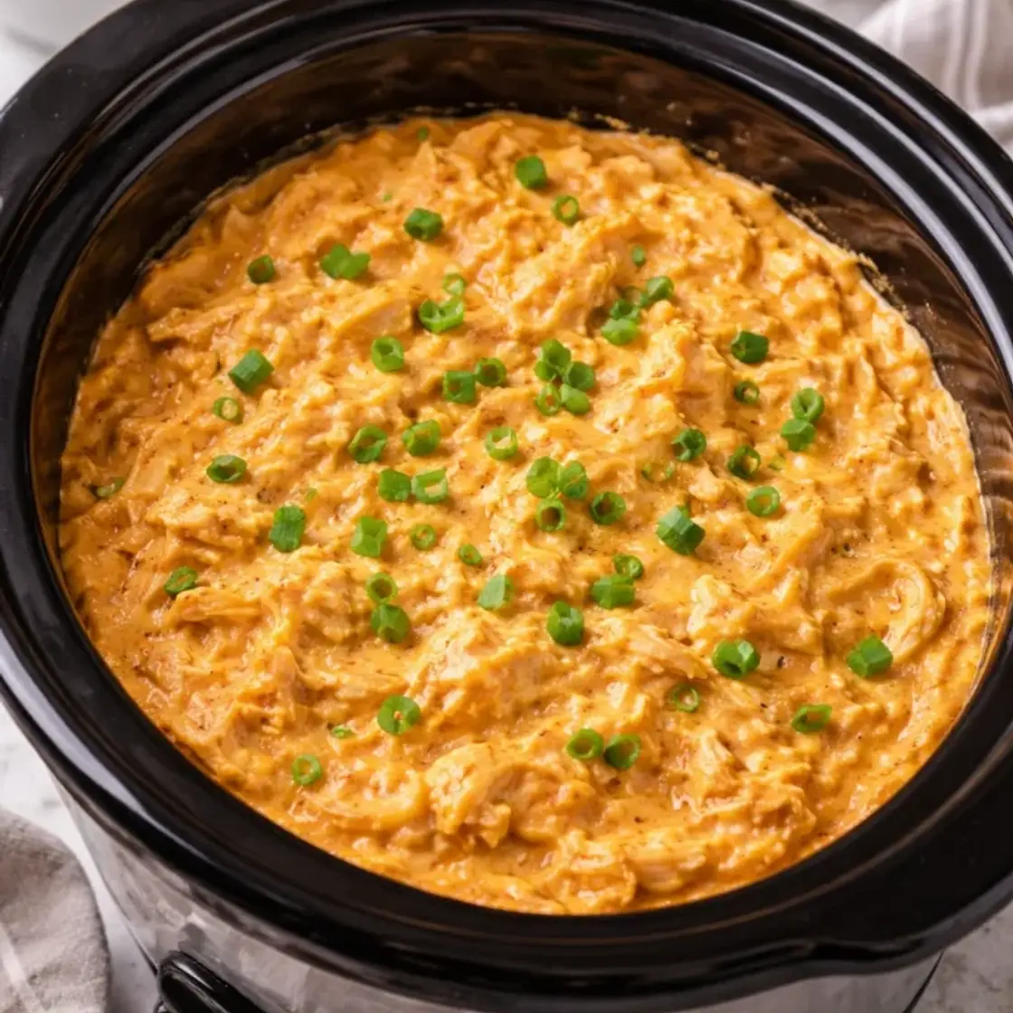 Crockpot Buffalo Chicken Dip