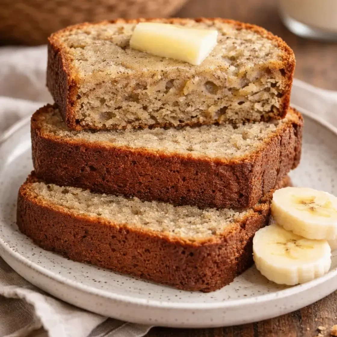 Easy Moist Banana Bread