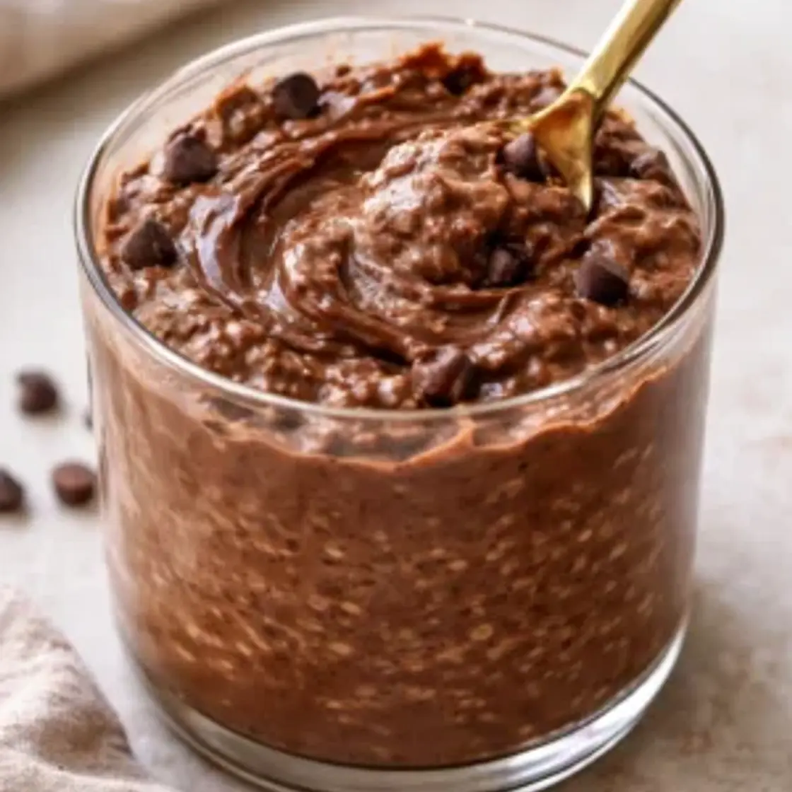 Brownie Batter Overnight Oats