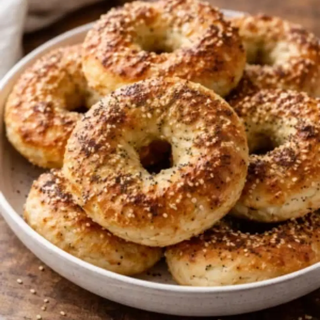Greek Yogurt Bagels