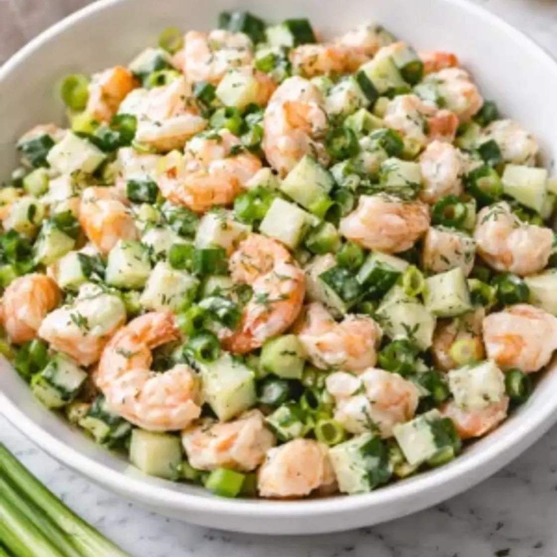Cucumber Shrimp Salad