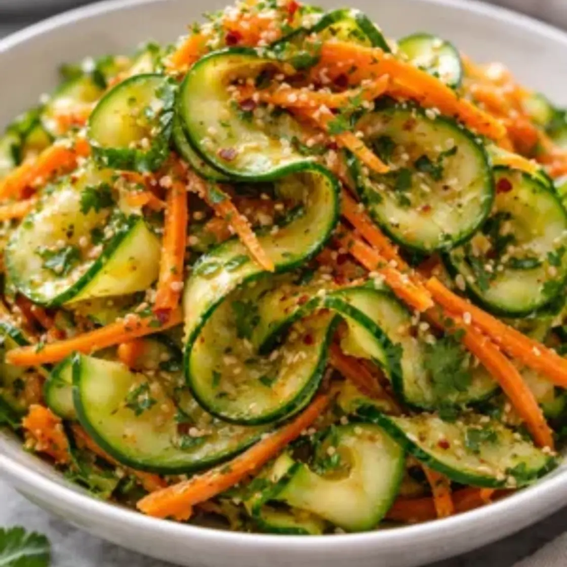 Cucumber Carrot Salad