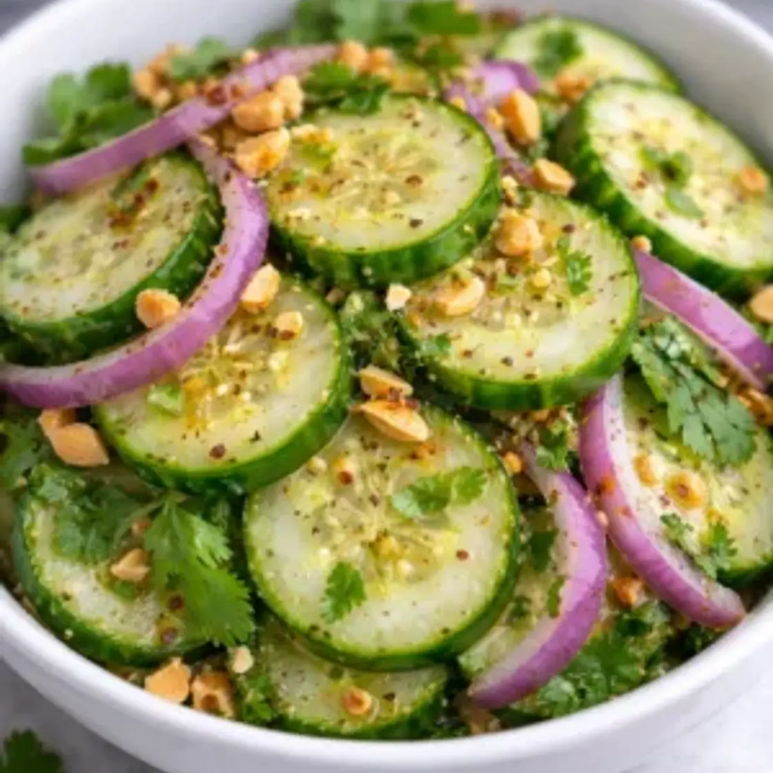 Tasty Thai Cucumber Salad