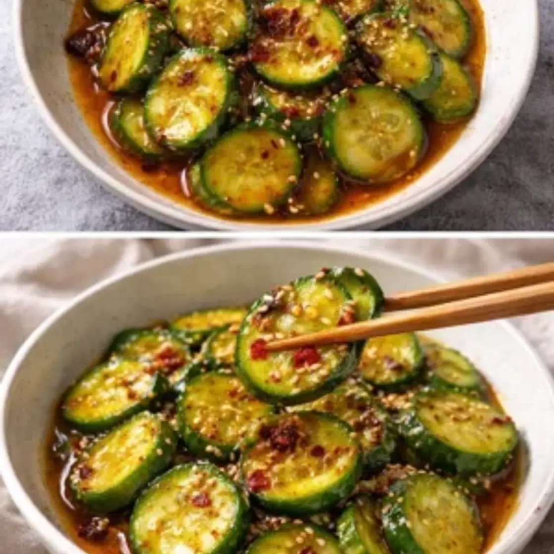 Easy Asian Cucumber Salad