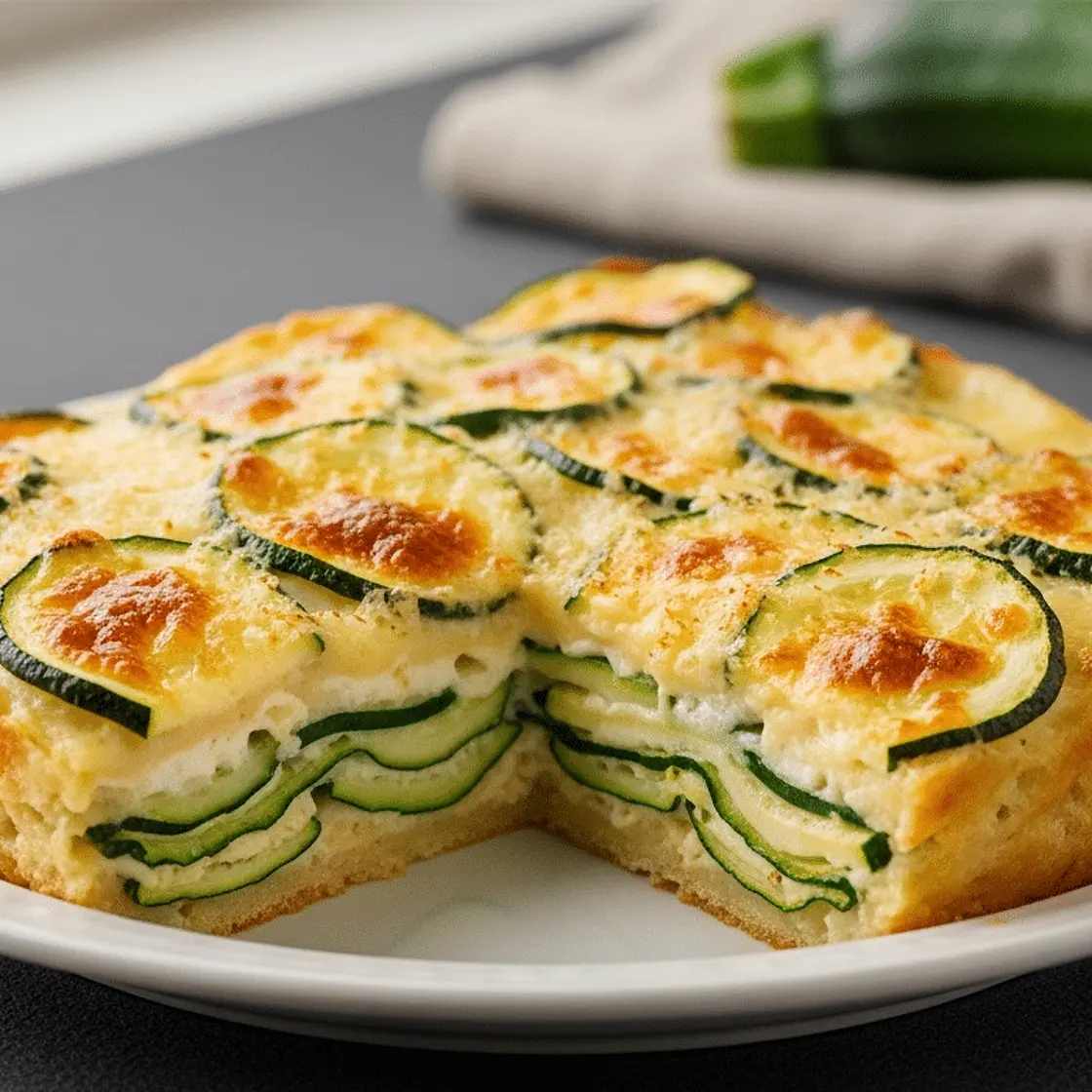 Gratin de courgettes sans FODMAP
