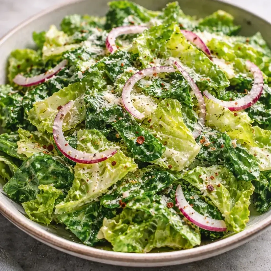 Homemade Parmesan Chopped Salad