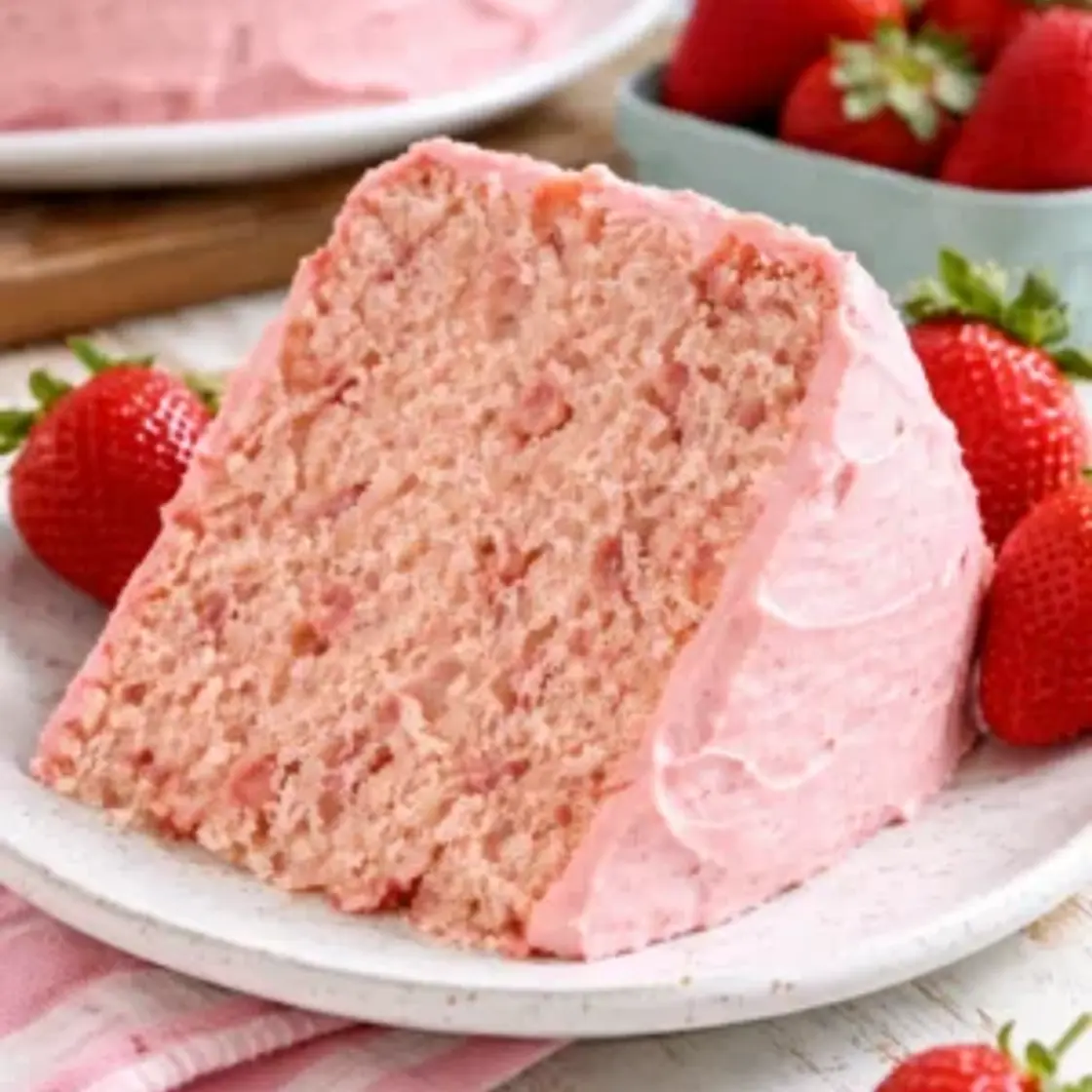 Fresh Strawberry Cake
