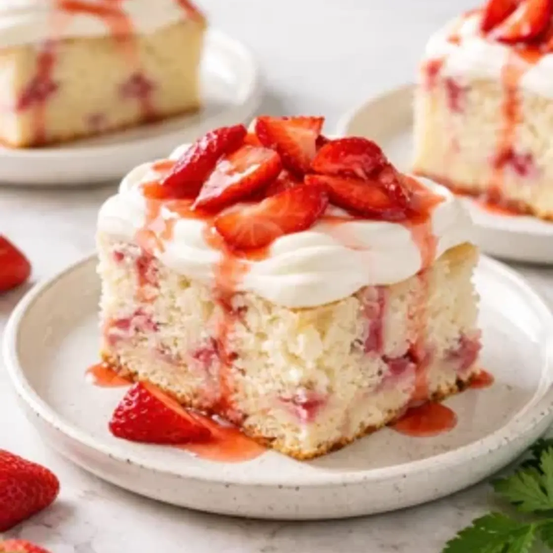 Fresh Strawberry Cake