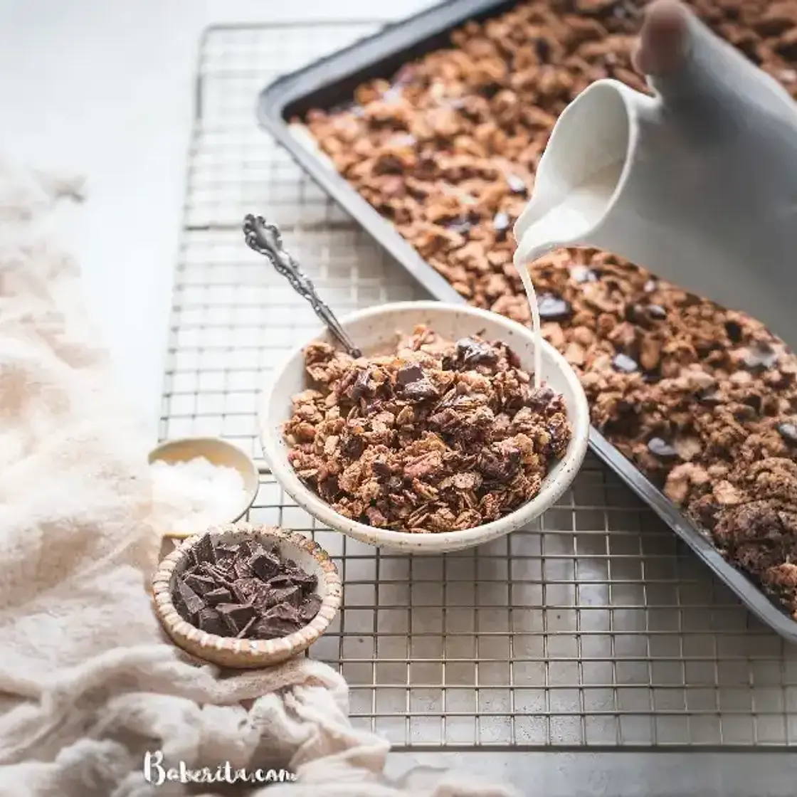 Chocoholic Granola Amazing Healthful Pursuit Recipe