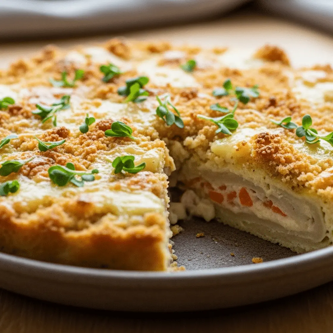 Gratin de pâtes sans FODMAP