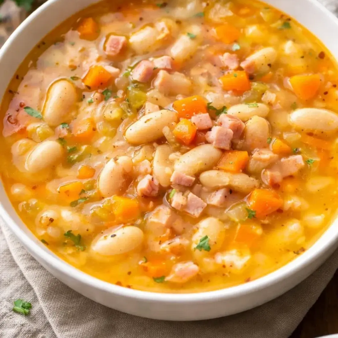 Easy Ham and Bean Soup