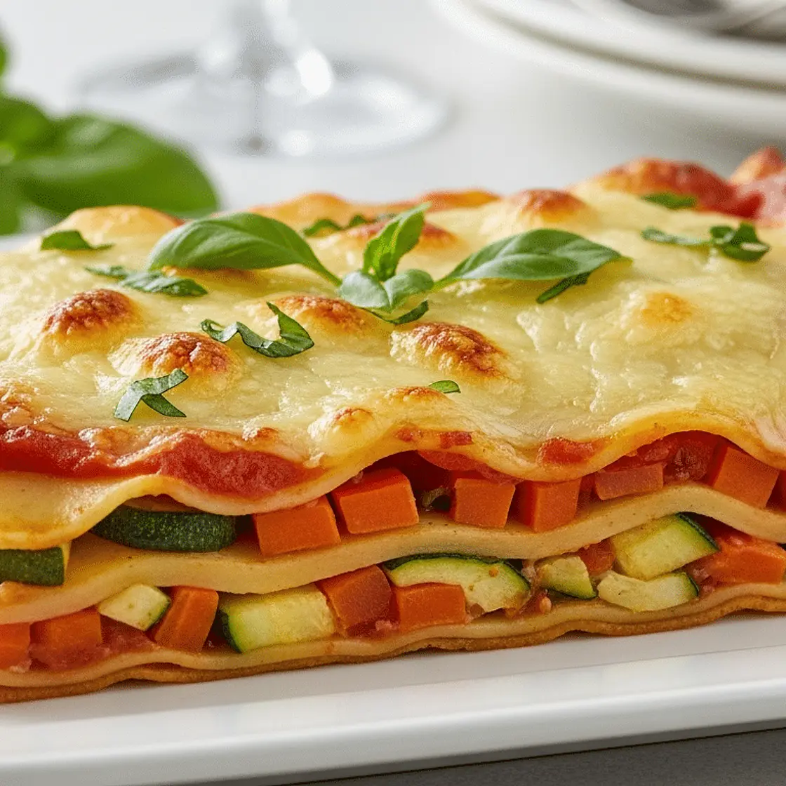 Lasagnes végétariennes sans FODMAP