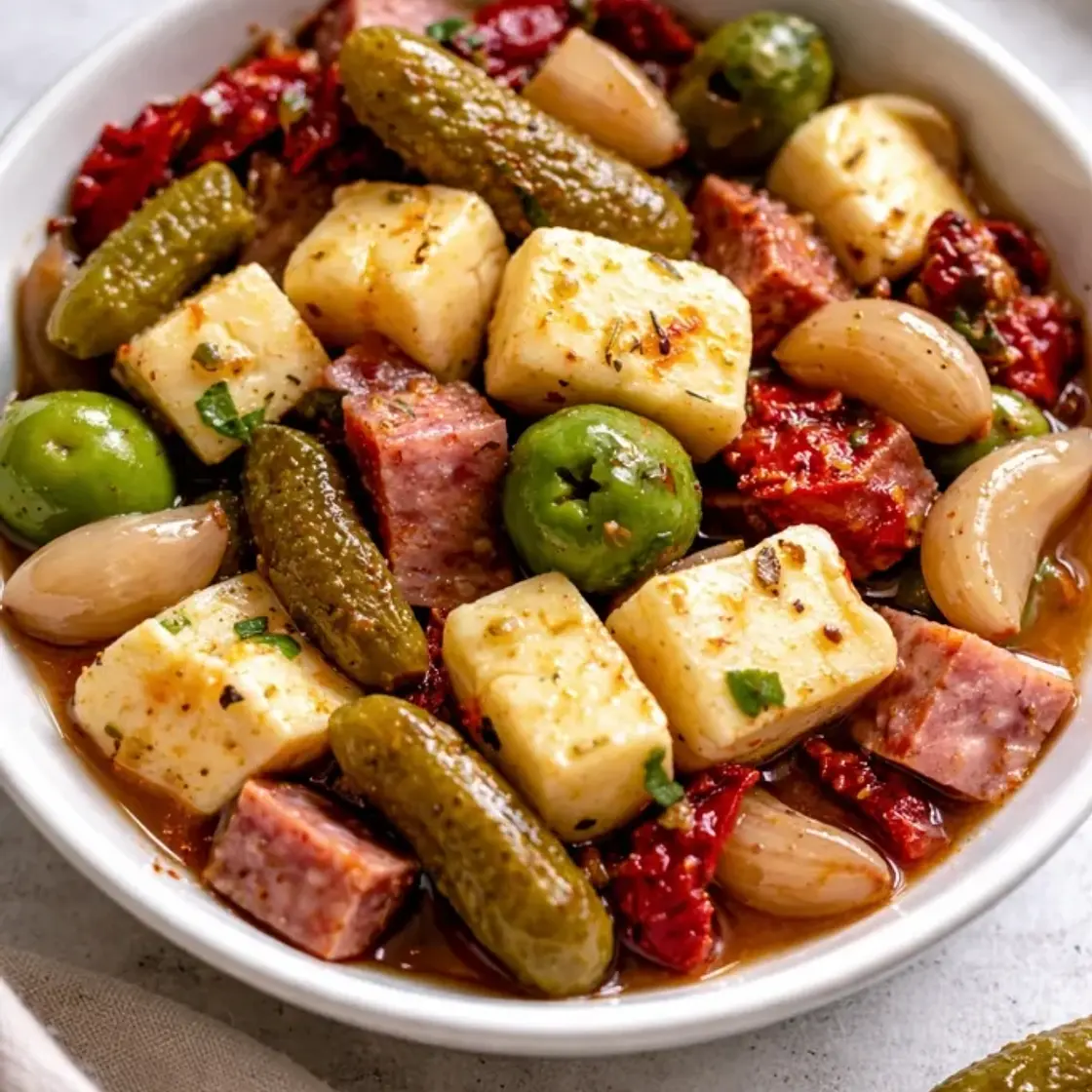 Easy Marinated Cheese Appetizer