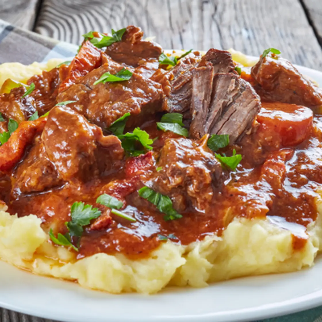 Slow Cooked Lamb Casserole