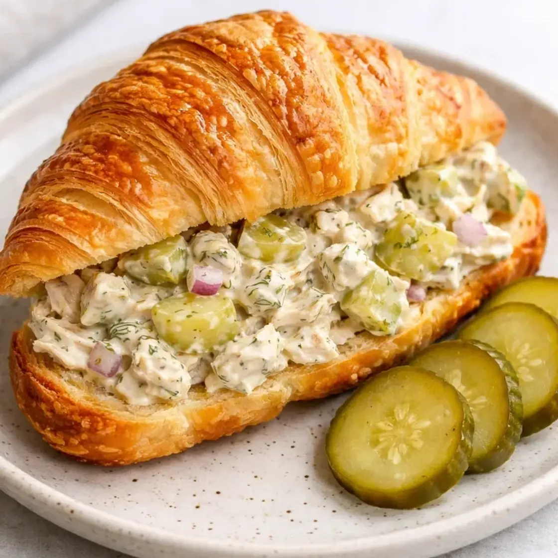 Flavored Dill Pickle Chicken Salad