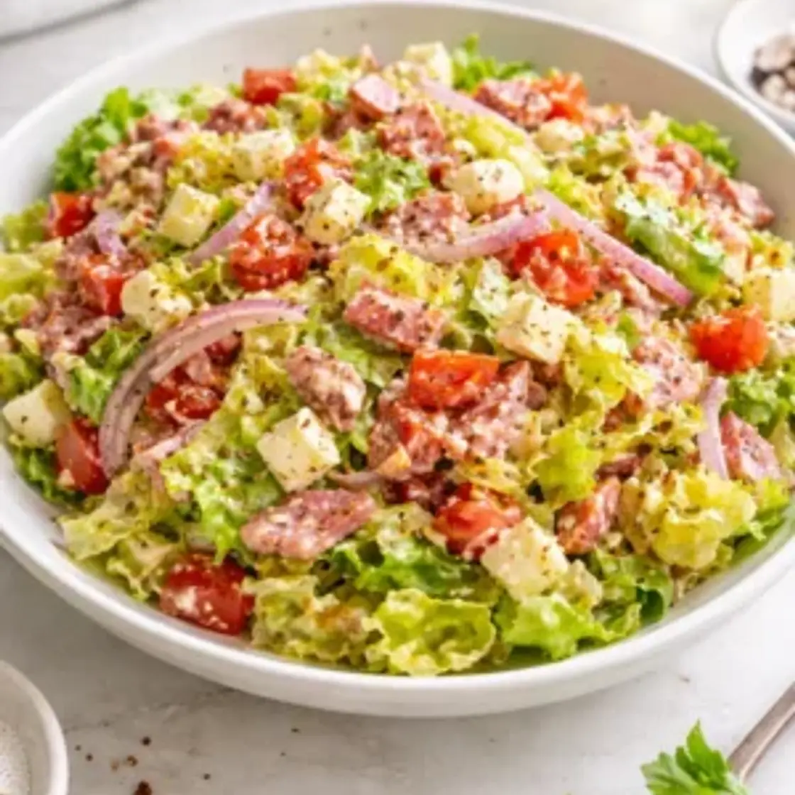 Italian Grinder Salad (Chopped Sub Salad)