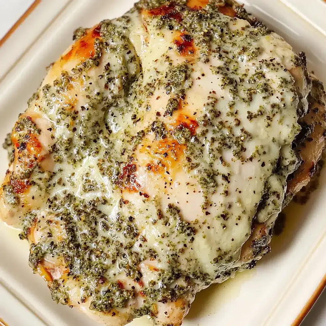 Baked Pesto Chicken Easy Weeknight Dinner Recipe