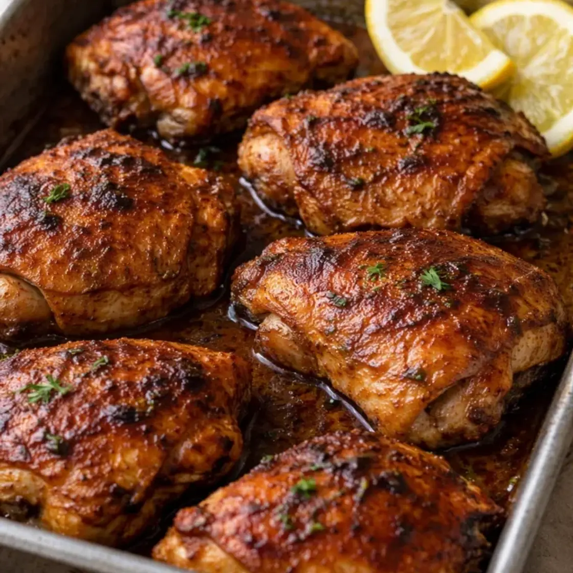 Baked Chicken Thighs