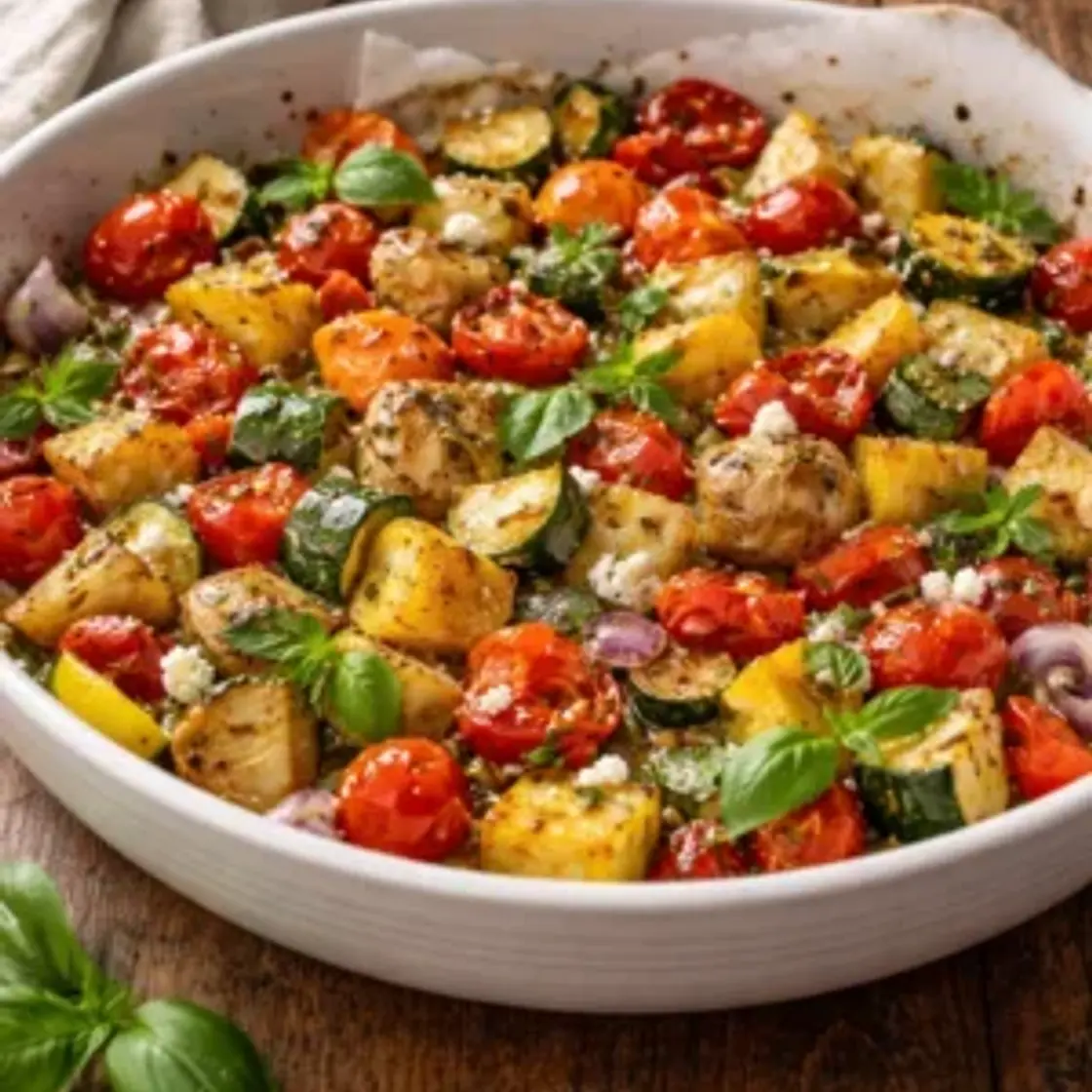 Mediterranean Roasted Vegetables