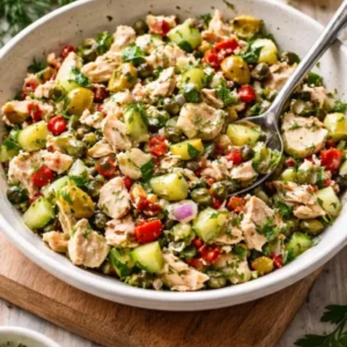 Mediterranean Tuna Salad