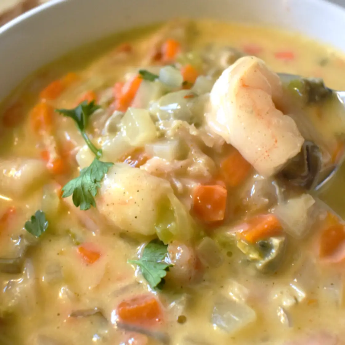 Seafood Chowder (on a Budget)