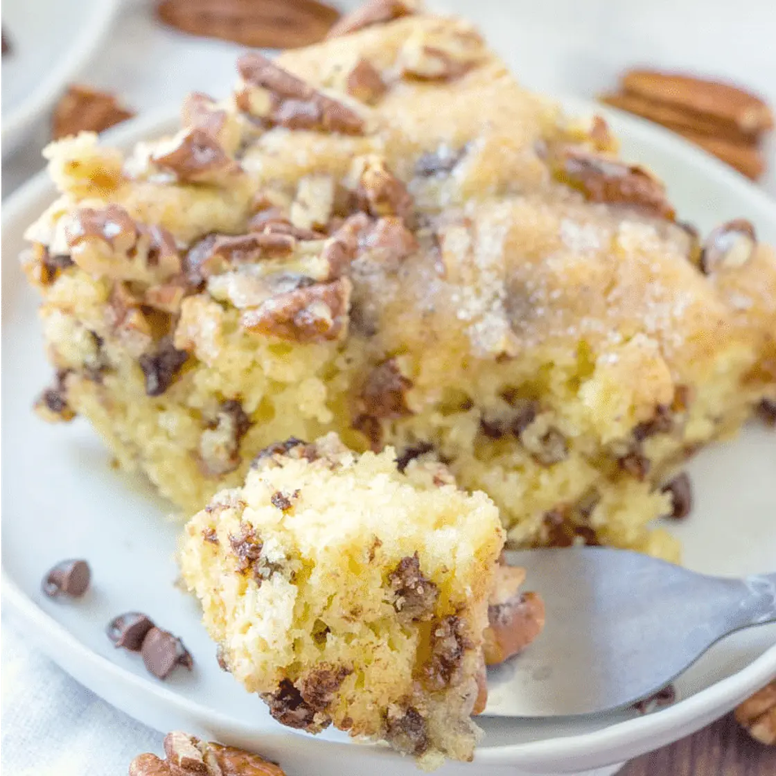 Pancake Mix Chocolate Chip Coffee Cake