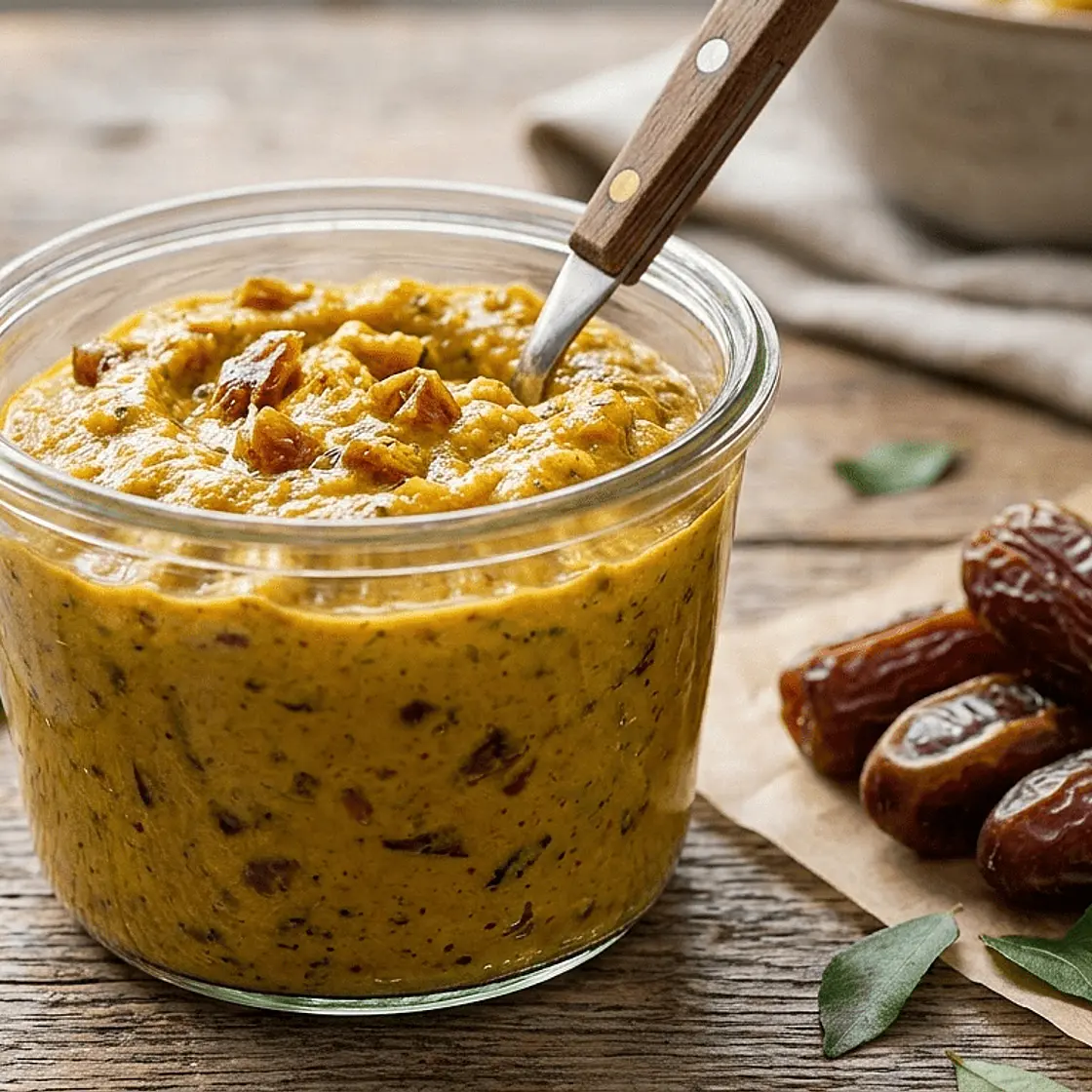 Dattel Curry Dip
