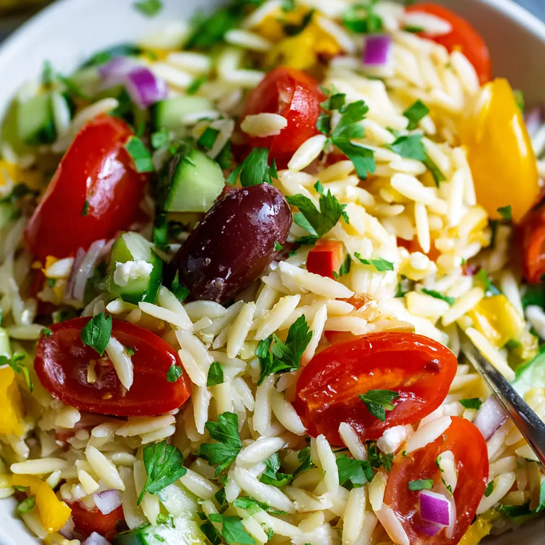 Fresh Orzo Salad Recipe for Healthy Eating