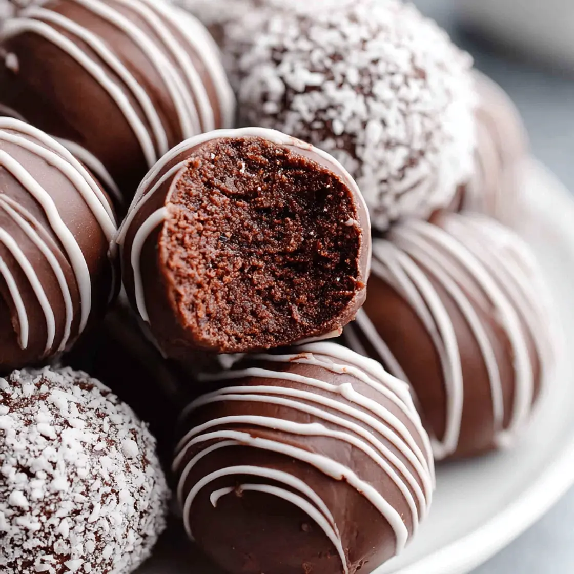 Decadent Chocolate Brownie Balls Recipe