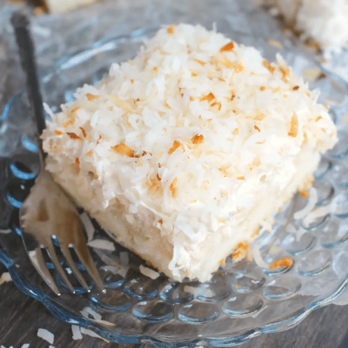 Coconut Cream Poke Cake