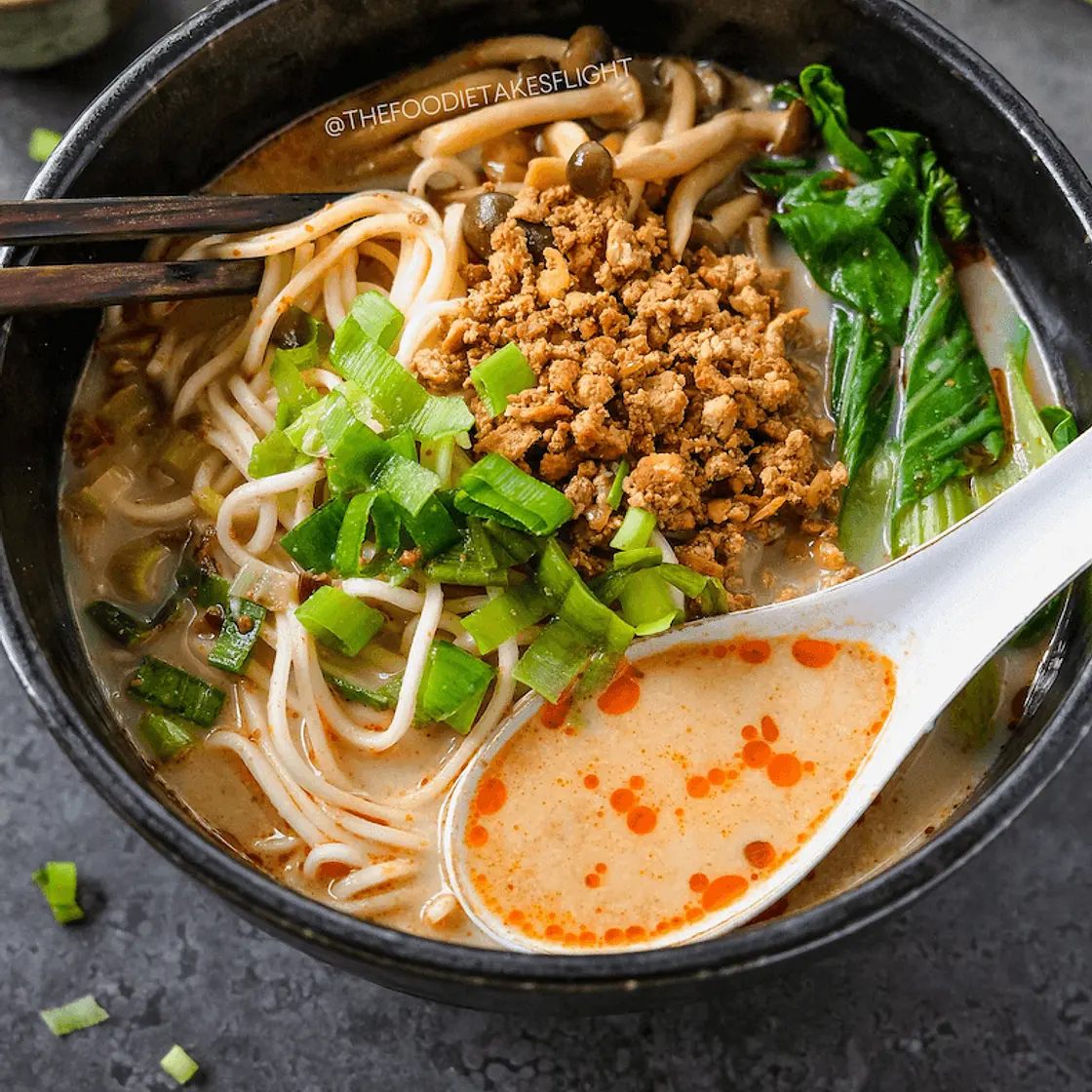 Vegan Tantanmen (Ramen Recipe)