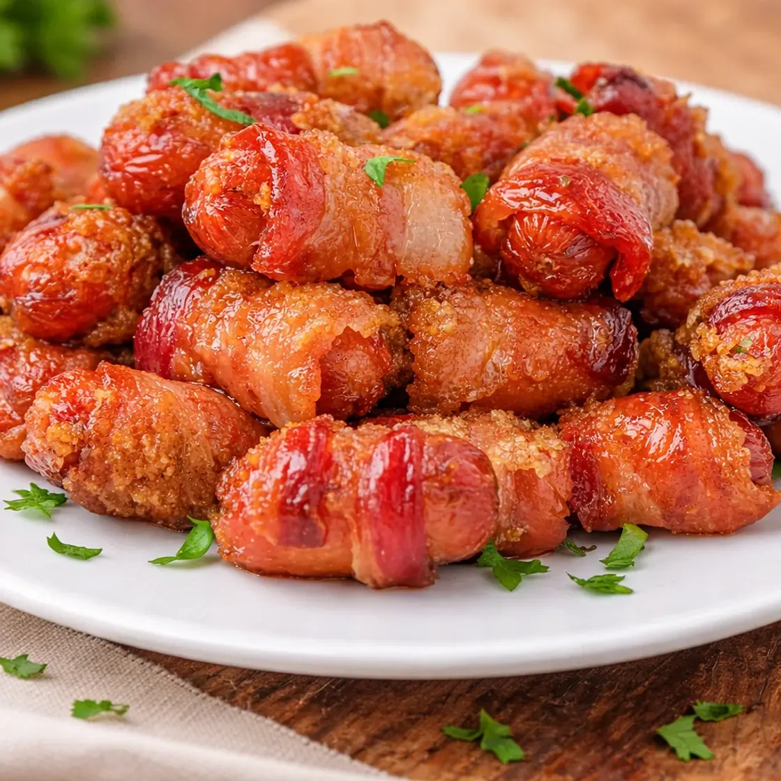Bacon Wrapped Smokies
