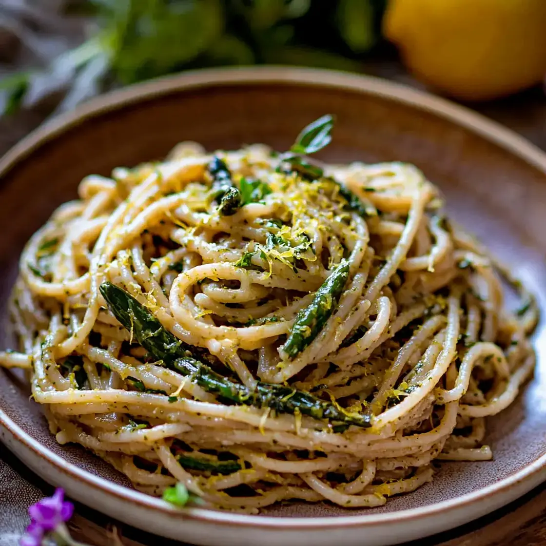 Lemon Asparagus Pasta Easy Spring Dinner for Busy Nights