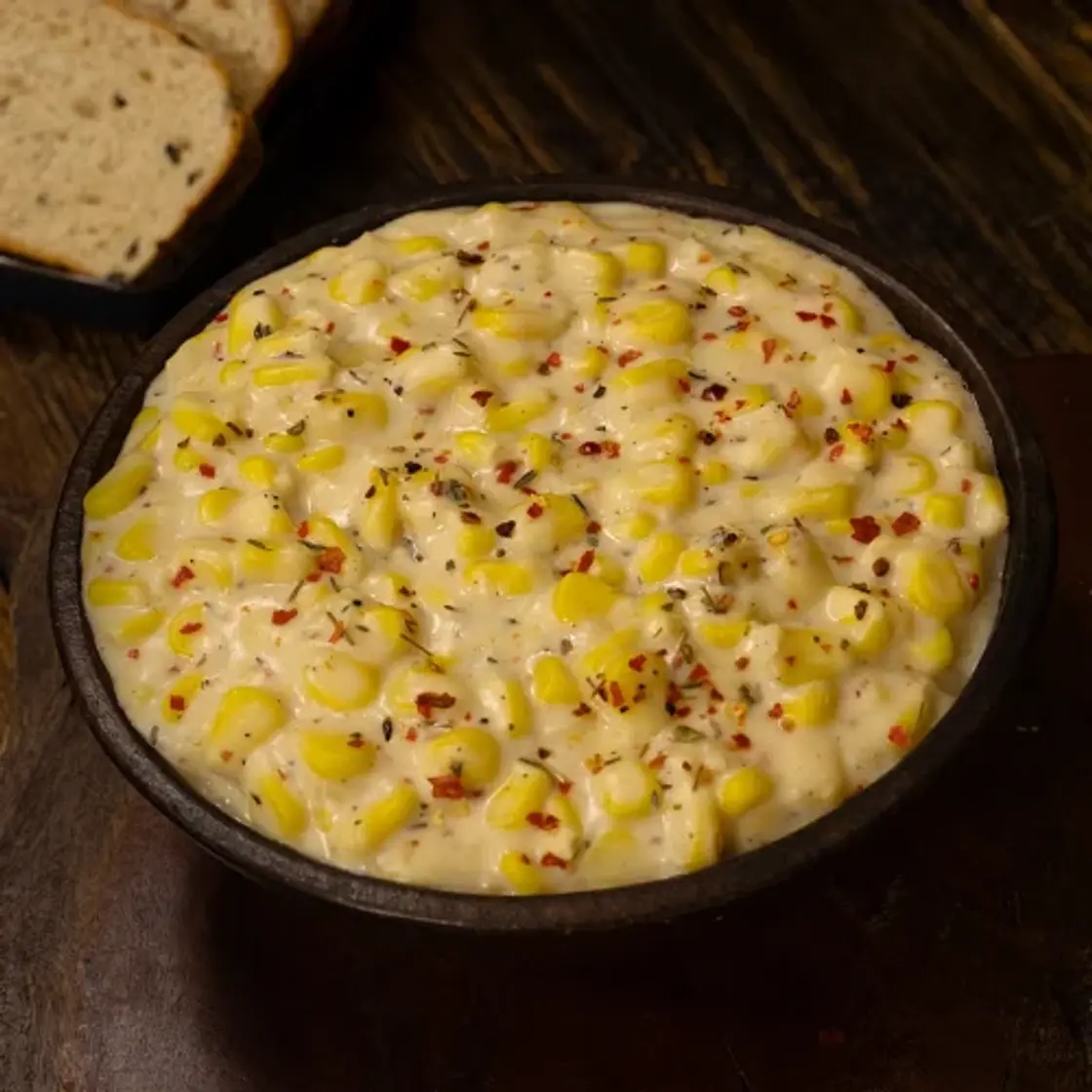 Creamy Cheesy Corn