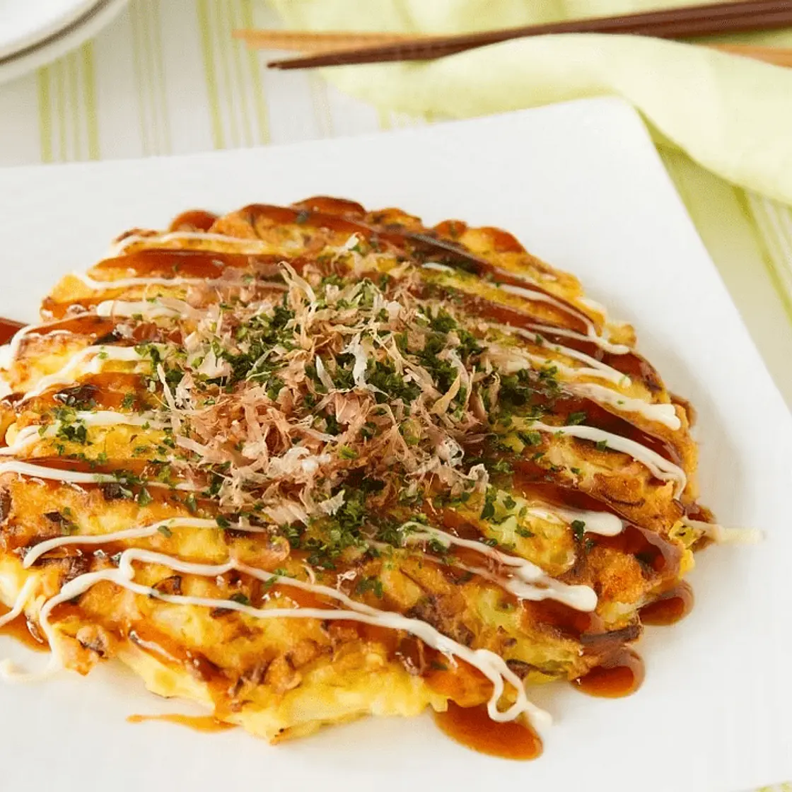 Tofu Okonomiyaki