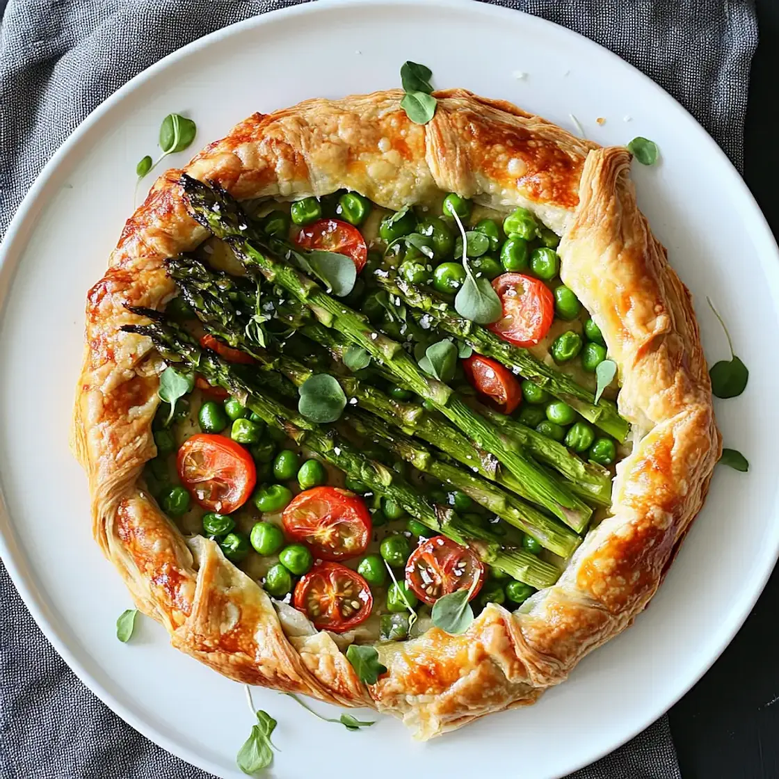 Spring Vegetable Galette