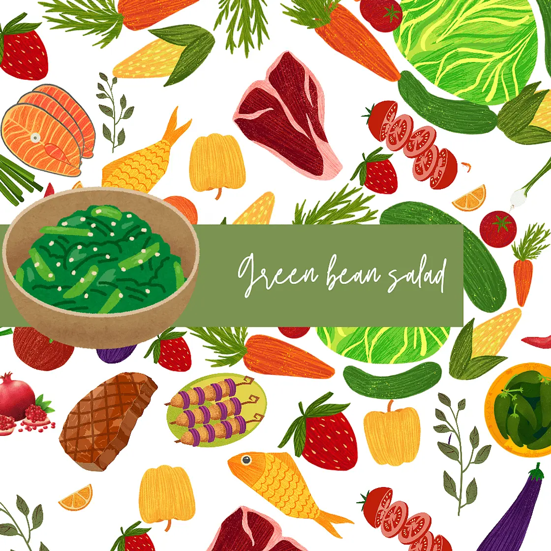 Marinated Green Bean Salad