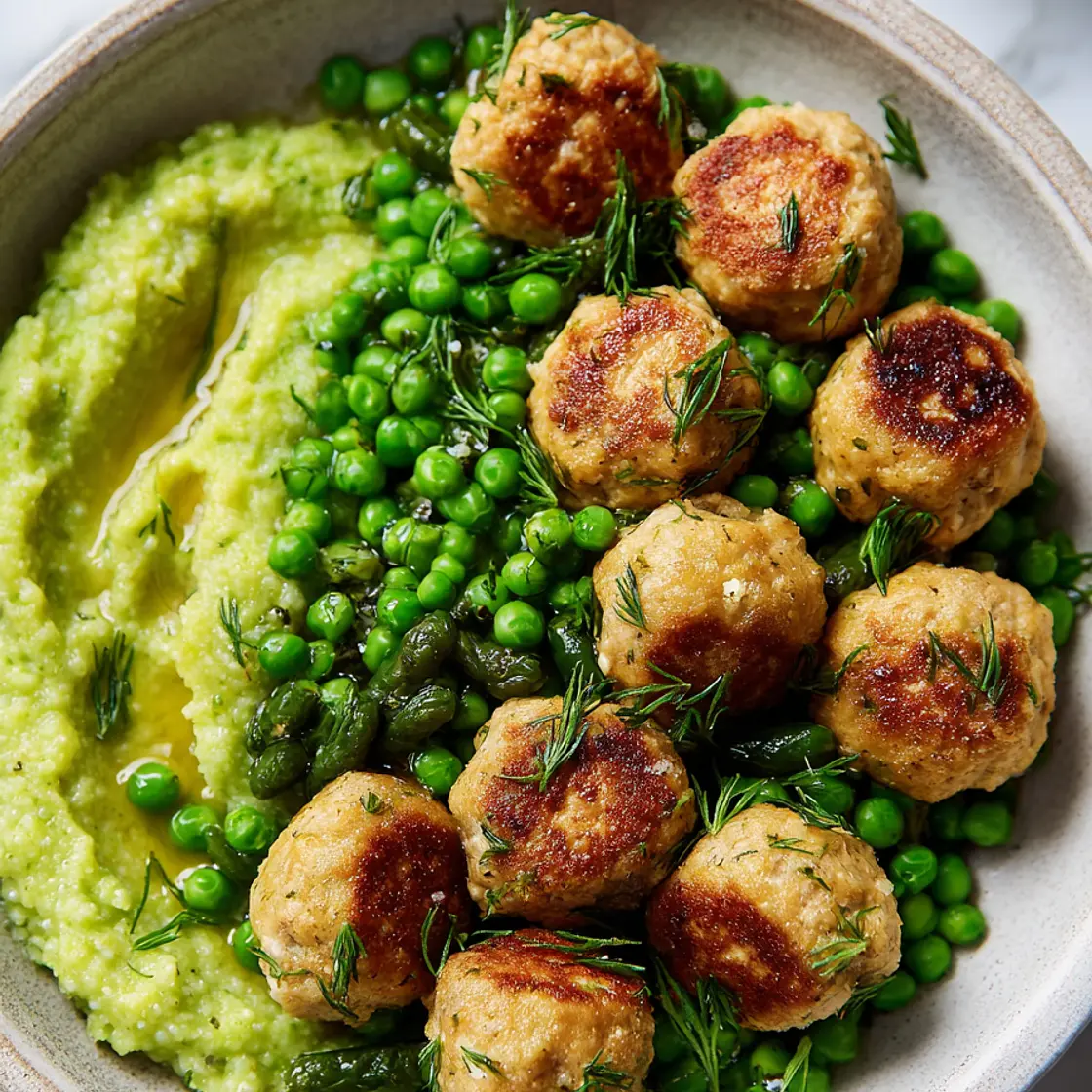 Baked Chicken Meatballs Recipe for Easy Dinner