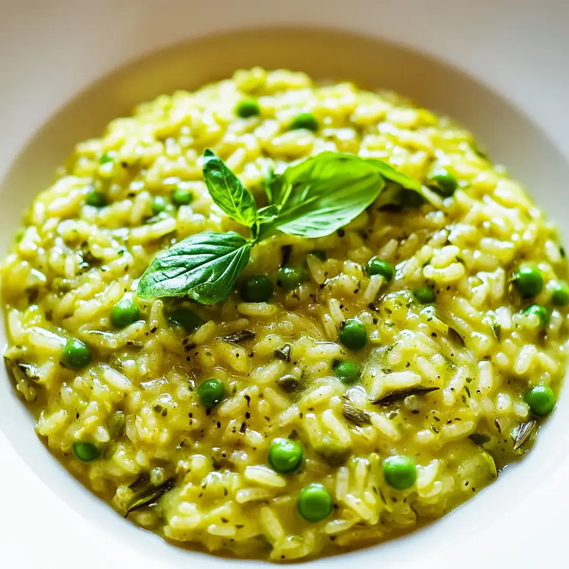 Spring Risotto with Asparagus and Peas Easy Weeknight Dinner