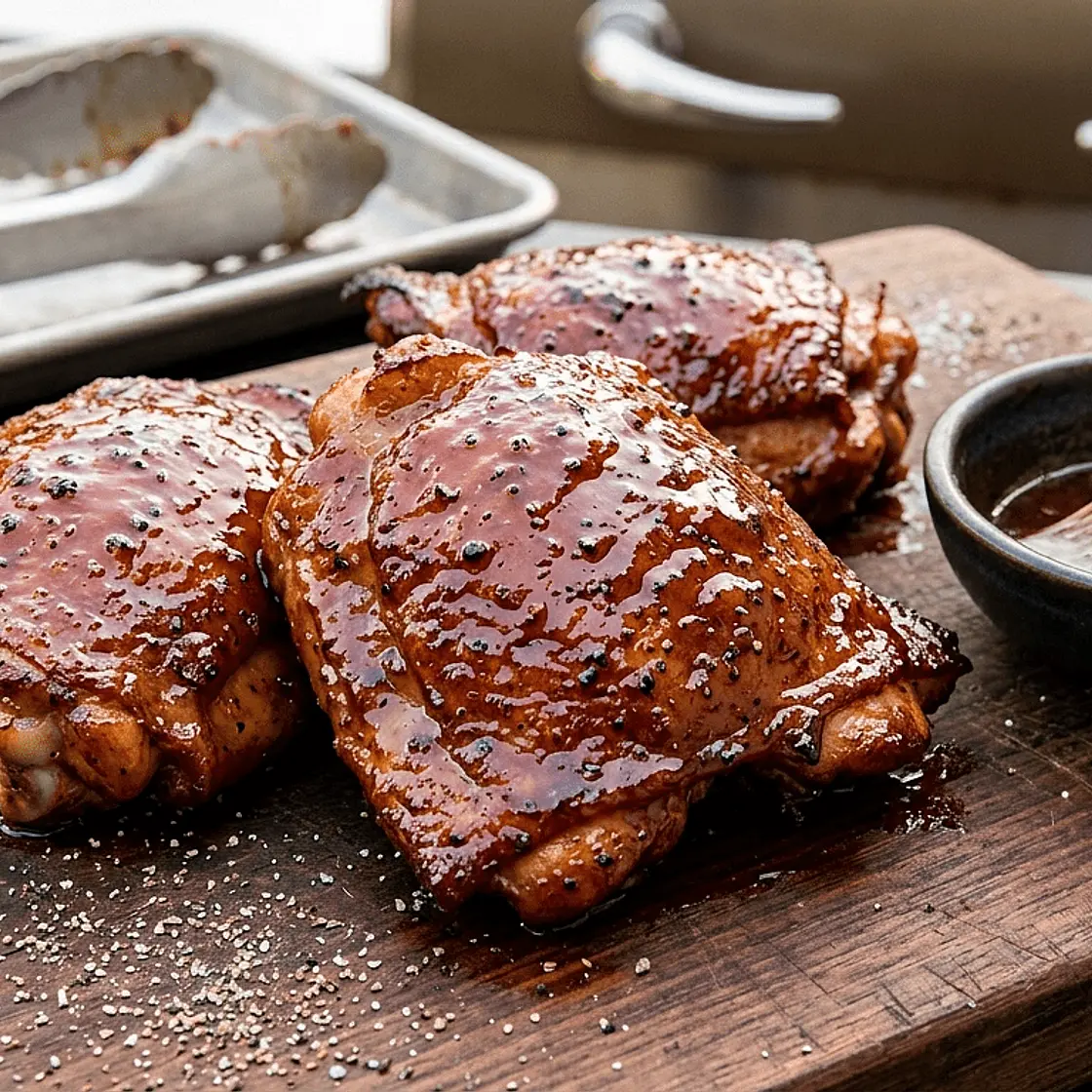 Mad Scientist BBQ's "Neglected" Chicken Thighs