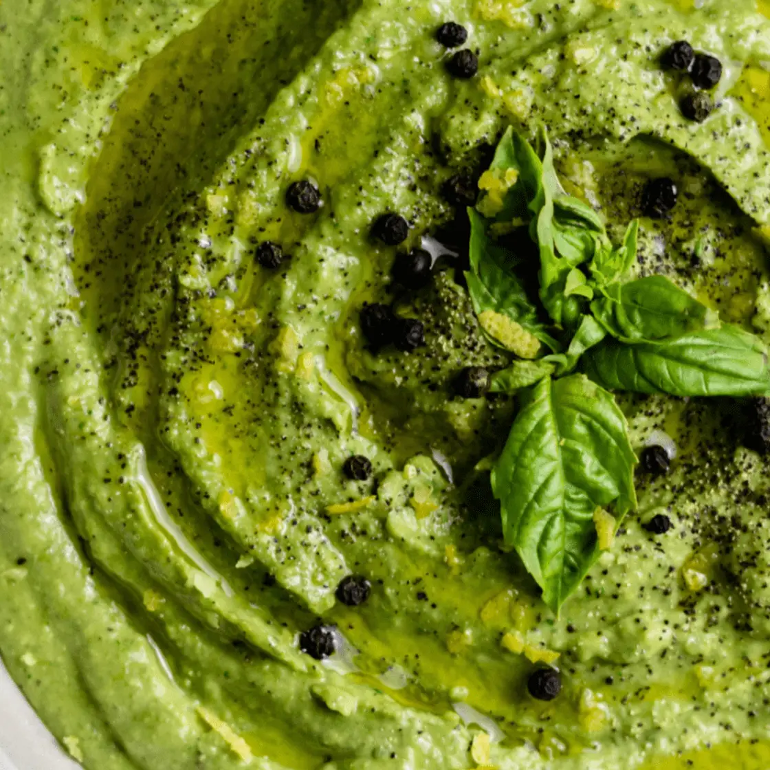 Spinach and Garlic White Bean Dip