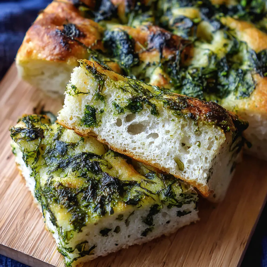 Wild Garlic Focaccia Recipe