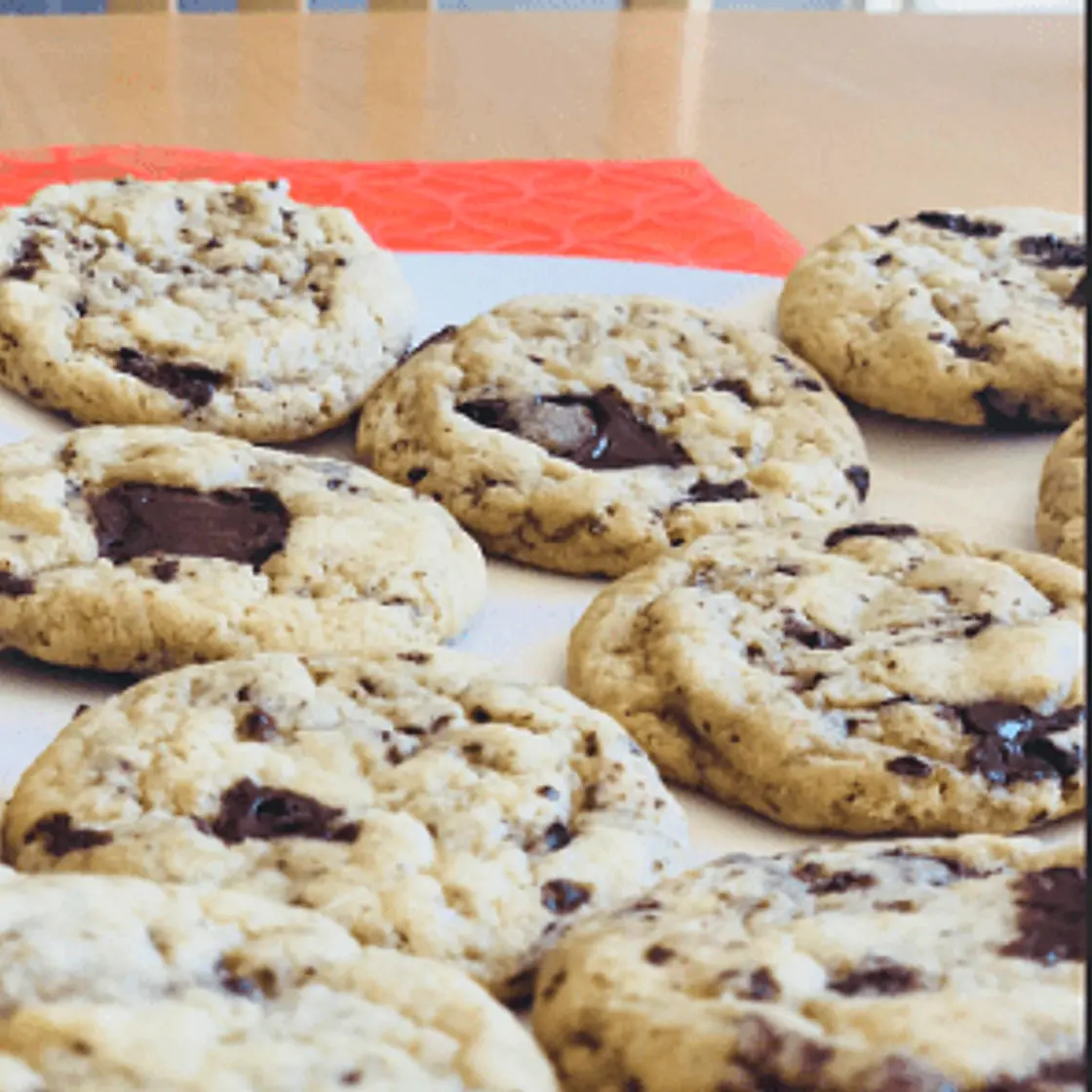 Pam Hobbs' Chocolate Kiwi Biscuits