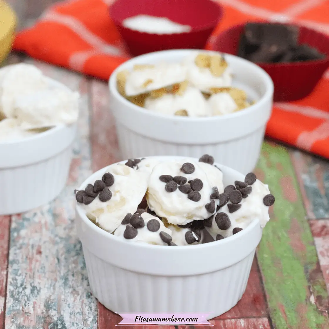 Easy Frozen Yogurt Banana Pops