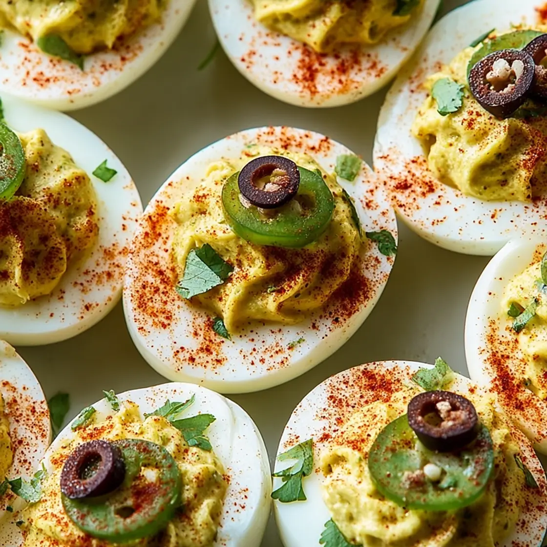 Spicy Mexican Deviled Eggs Recipe