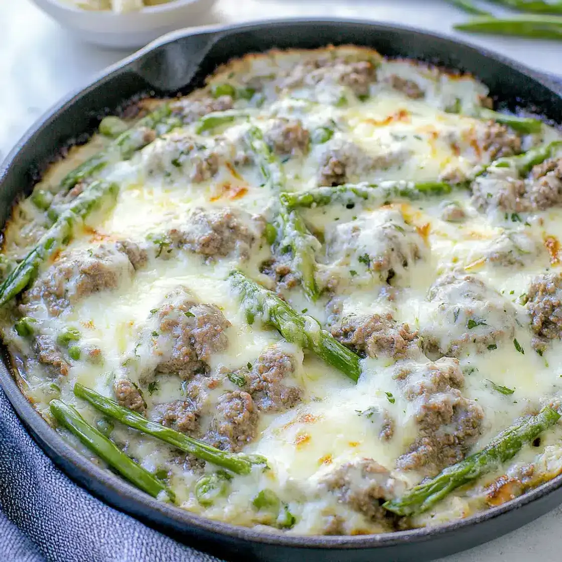 Keto Ground Beef Skillet Easter Dinner Easy Recipe