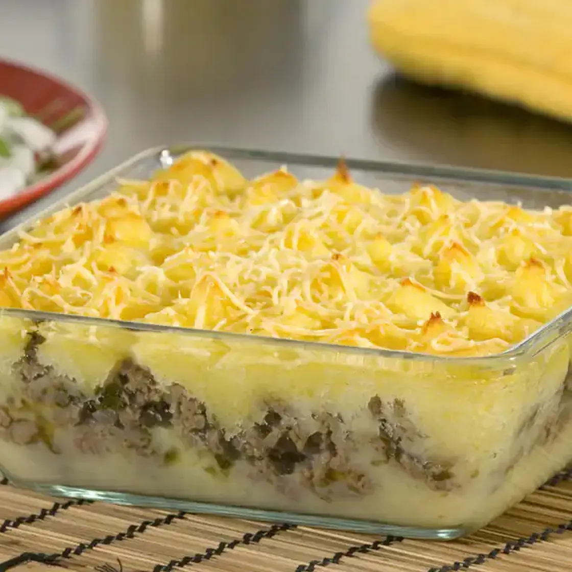 Hachis parmentier à la moutarde
