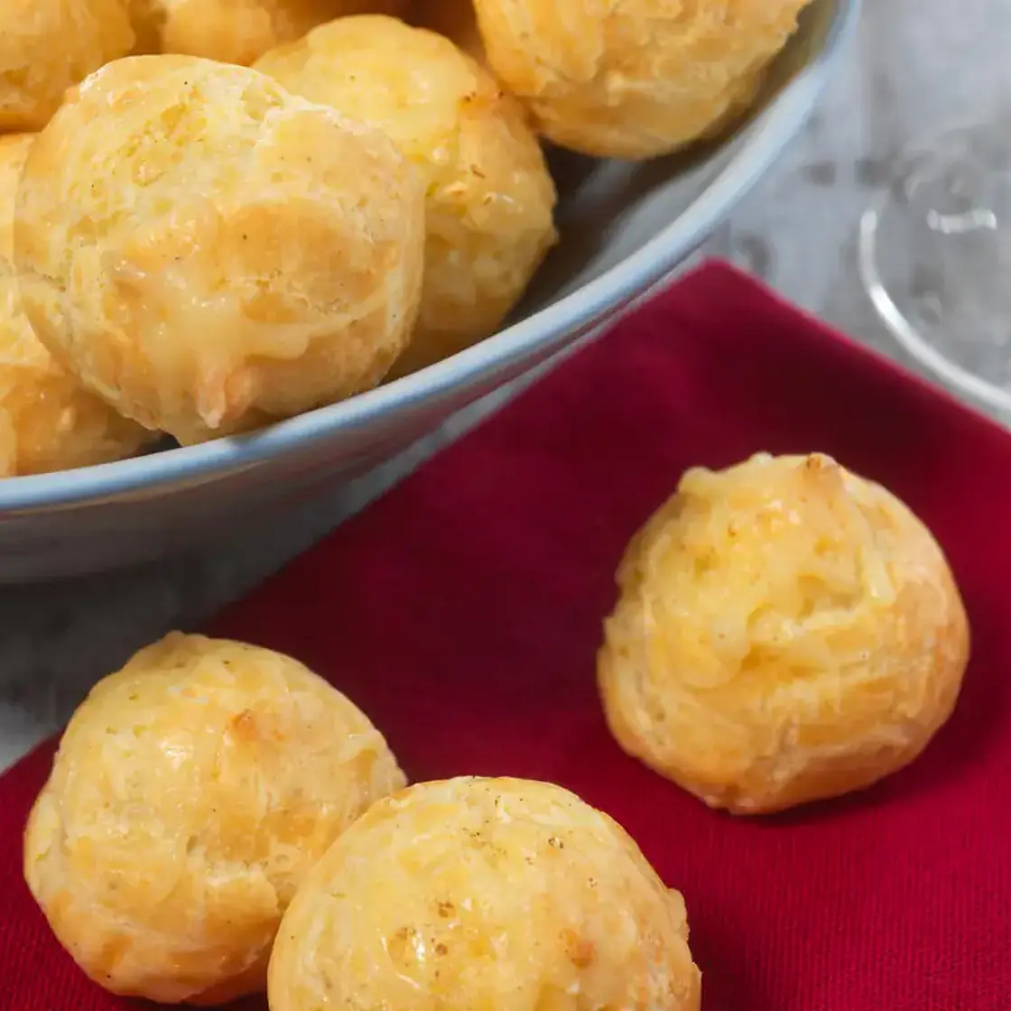 Gougères au comté