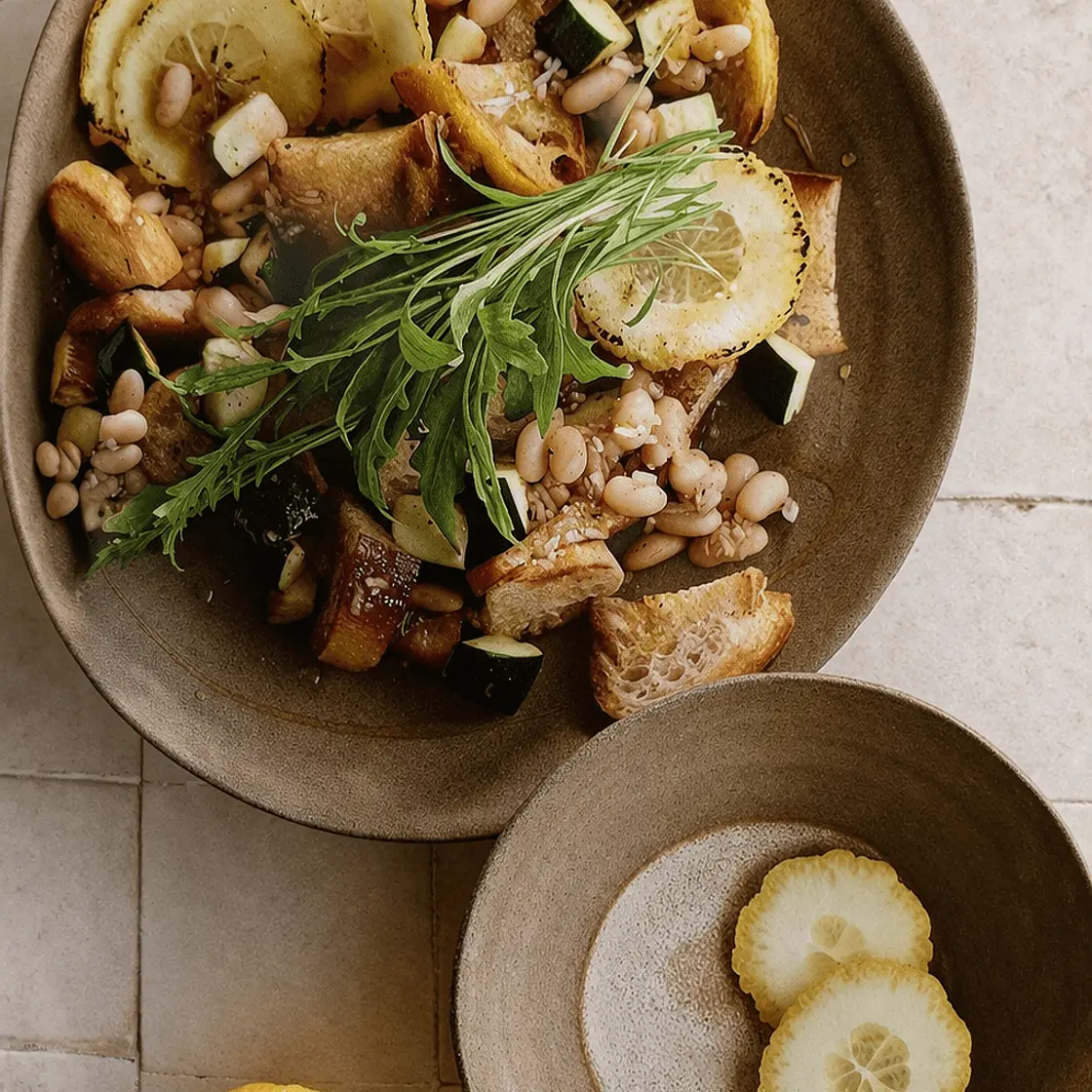 Bohnensalat mit Zitruskick